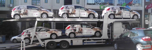 filo giydirme - araç filo giydirme