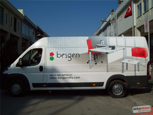 araç giydirme işleminde kullanılan makinalar