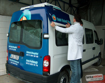 araç giydirme montaj şekli